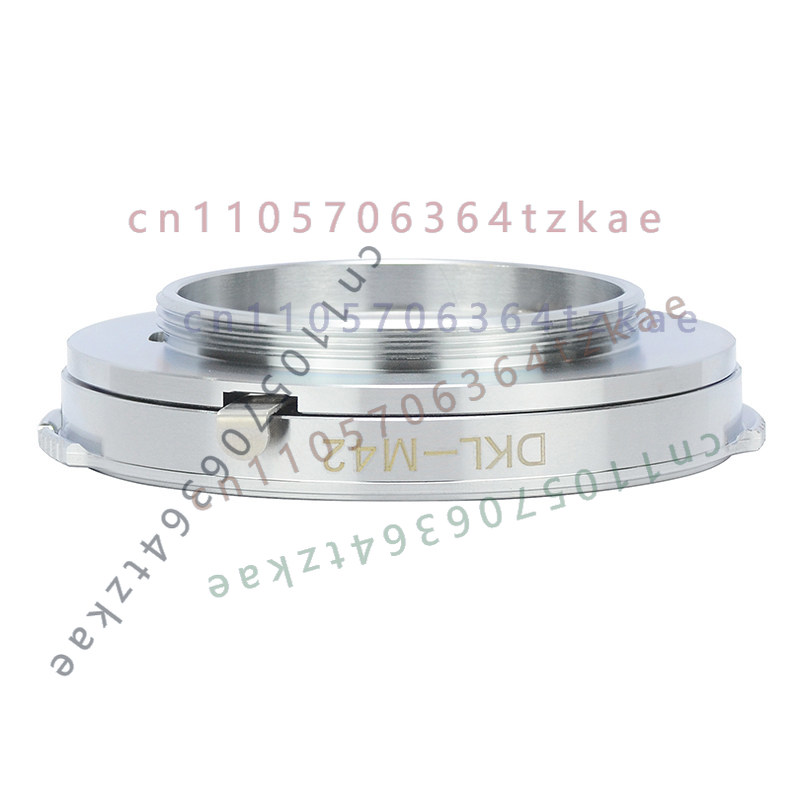 Lens Adapter Ring - 1 pièce, adaptateur d'objectif DKL-M42 en