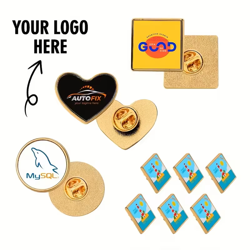 Photographic Memory - Badges d'entreprise personnalisés avec photo/logo, badges