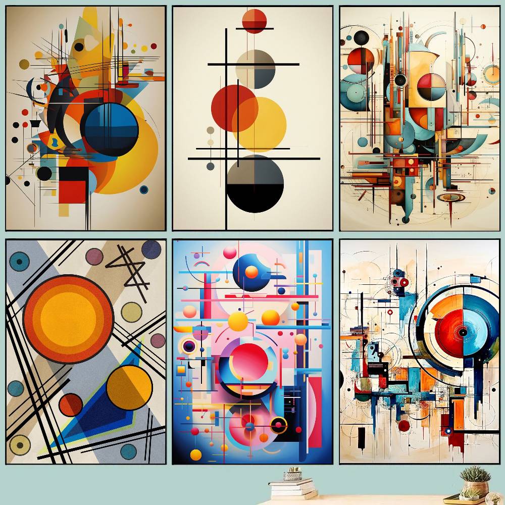 Photography Geometry - Affiches géométriques abstraites pour salon, bar,