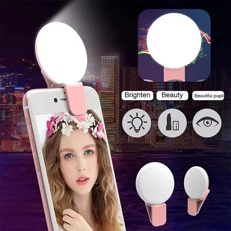 Photography Videos Free - Mini Lampe Annulaire LED Portable pour