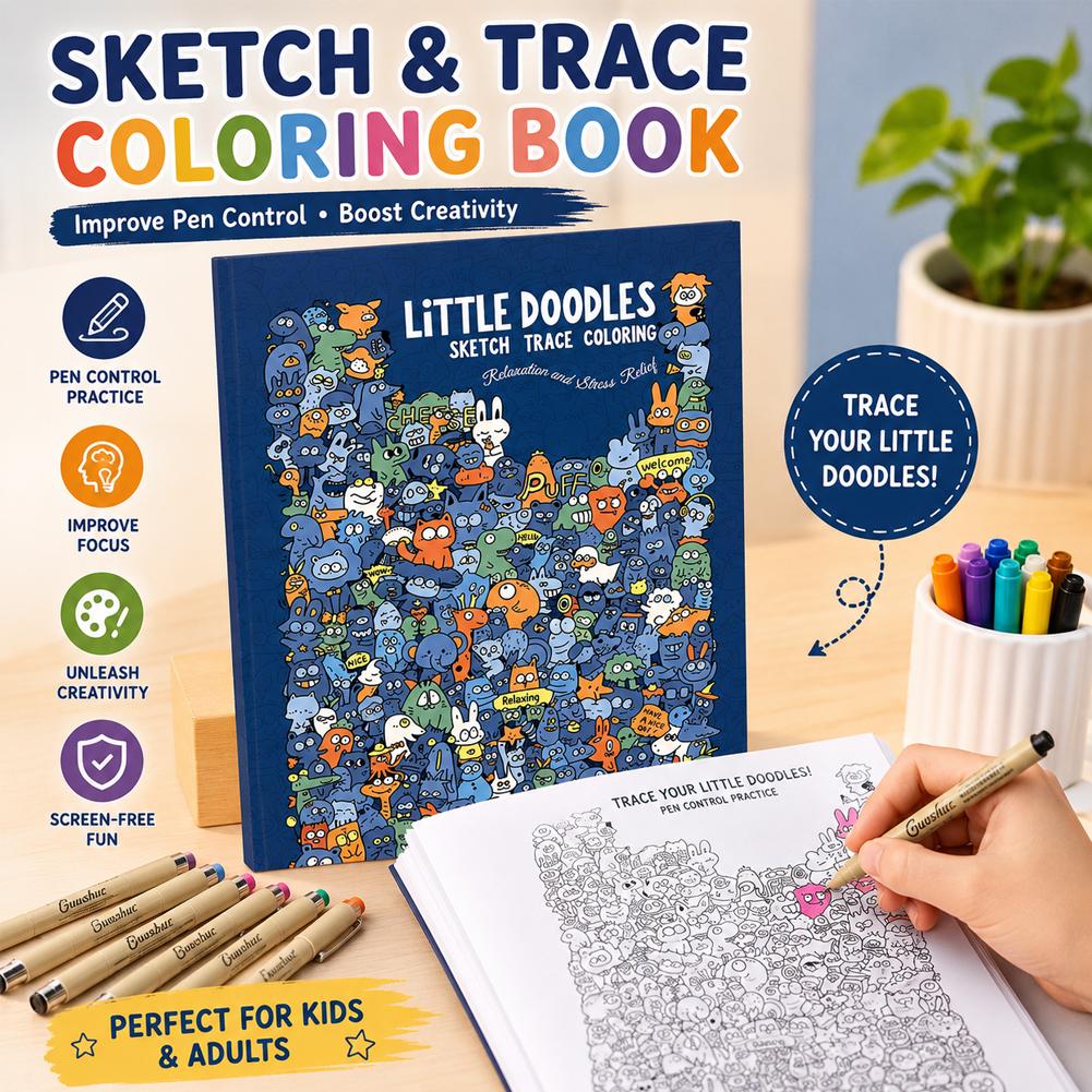 Photography Book - Livre de coloriage et de traçage