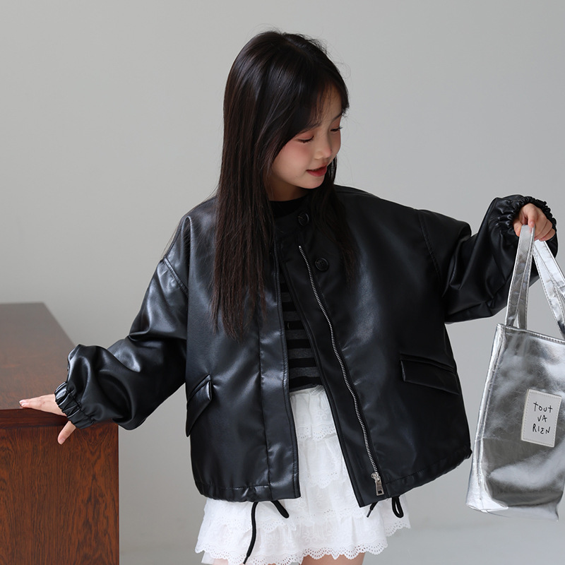 Photography Design - Veste de moto en cuir Pu