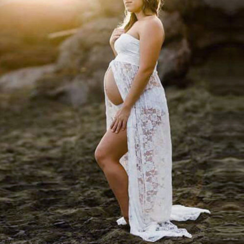 Robe longue maxi en dentelle p - Photography Club avis et prix
