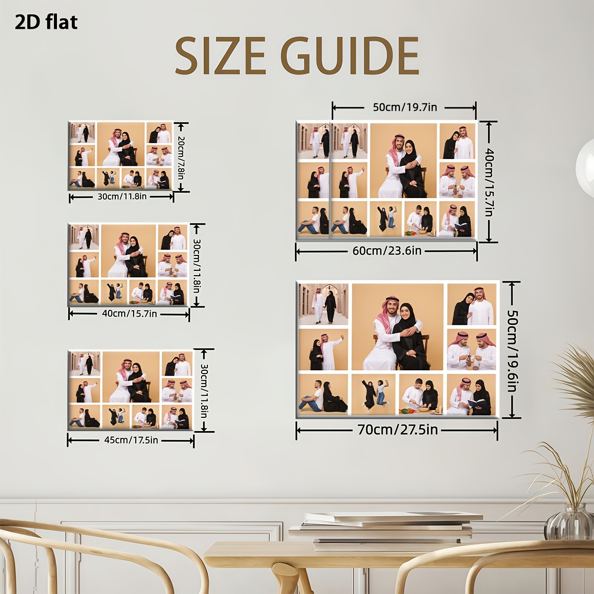 Tableau mural personnalisé ave - Photographic Memory avis et prix