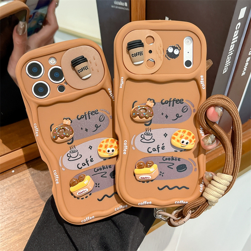 Coque de téléphone 3D en forme - Camera Wrist Strap avis et prix