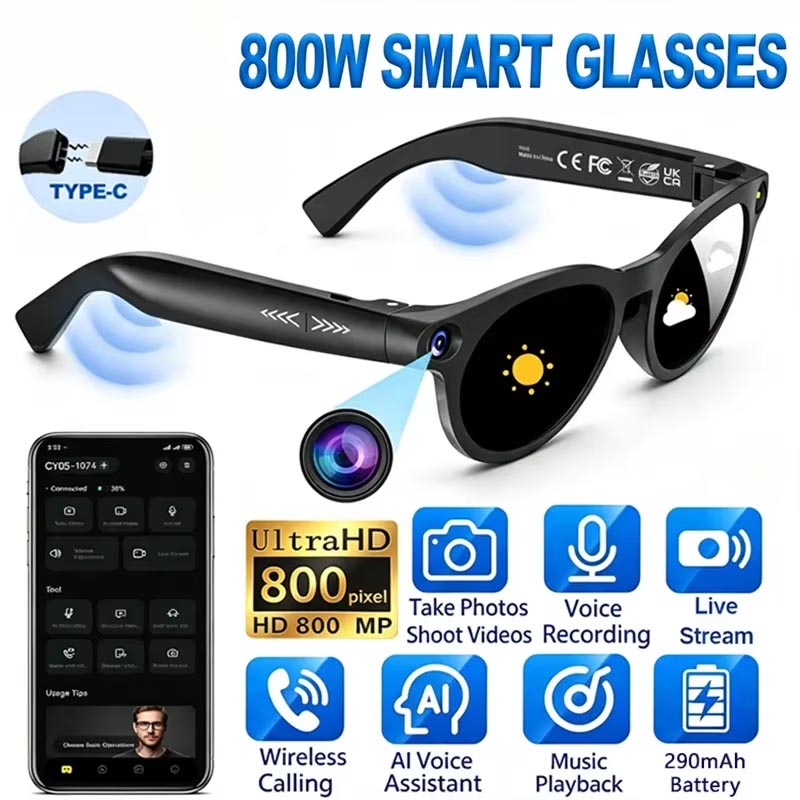 Nouvelles lunettes intelligent - Photography Videos Free avis et prix