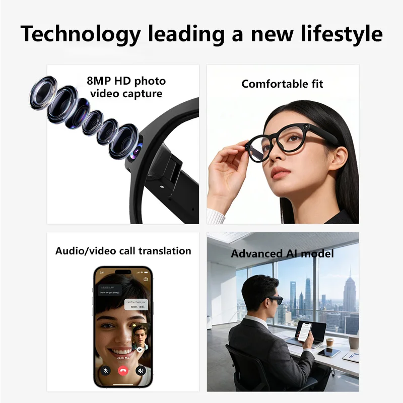 Nouvelles lunettes intelligent - Photography Videos Free avis et prix